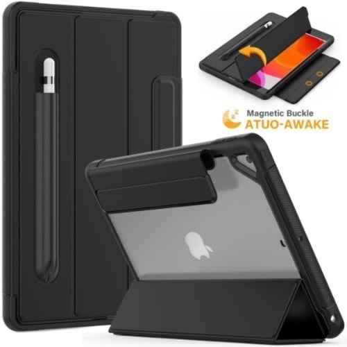 Xundd Magnetic Buckle Case With S-pen Holder For iPad 10.2 - 7th Generation