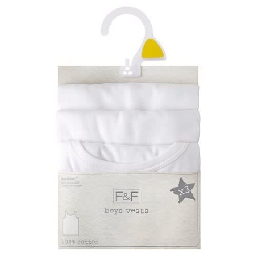 F & F Kids Boys Vest 3pcs