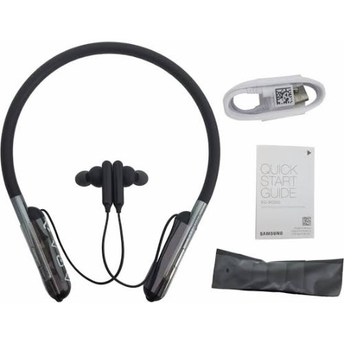 U Flex Bluetooth Wireless In-ear Flexible Headphones + Microphone -Black