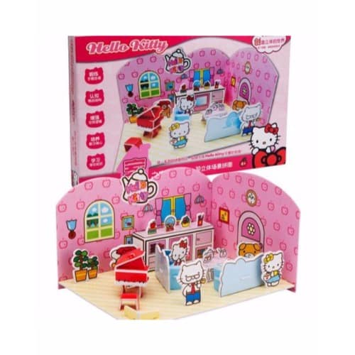 3d Board Stereo Puzzle Toy - Living Room