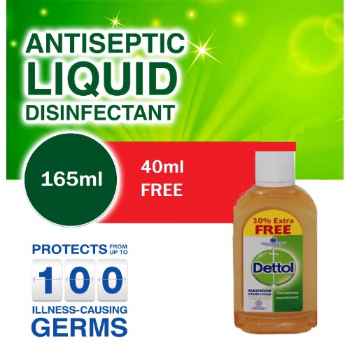 Antiseptic Disinfectant Liquid - 165ml