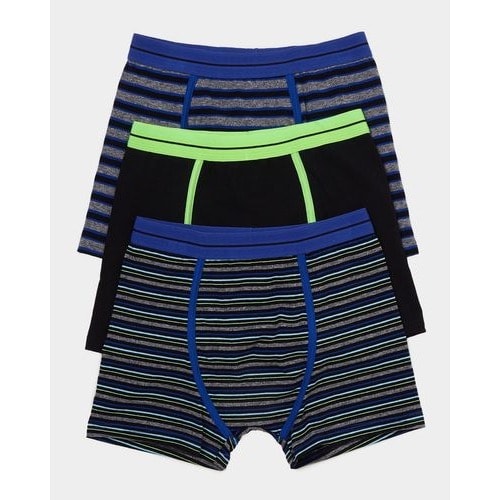 Boys Jersey Trunks- Pack Of 3