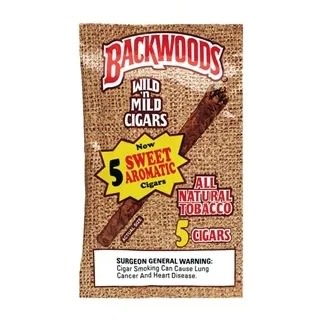 Sweet Aromatic Backwoods Cigar- 5 cigars