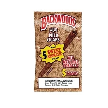 Sweet Aromatic Backwoods Cigar- 5 cigars