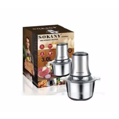 3L Stainless Steel Blender Chopper Yam Pounder