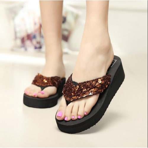 Designer I-Smoke Stogies Slippers - Brown