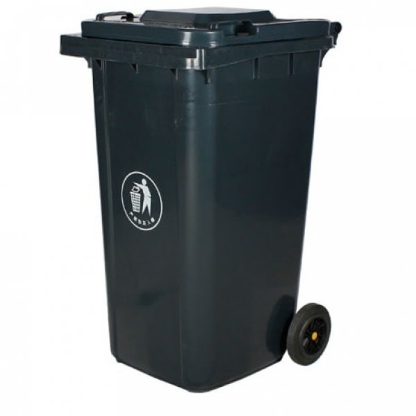 Plastic Two Wheels Refuse Bin - 240L