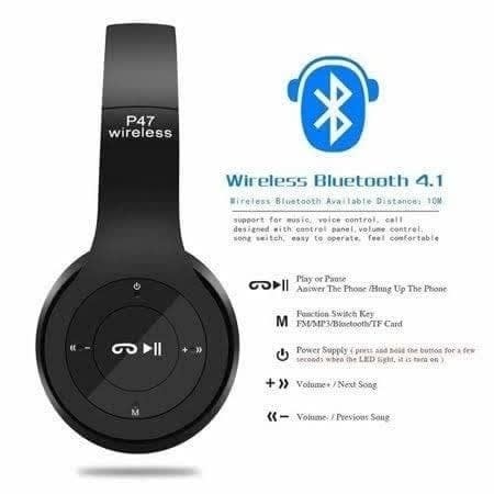P47 Bluetooth Foldable Headset