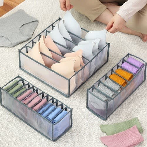 3 In 1 Underwear Organizer Storage