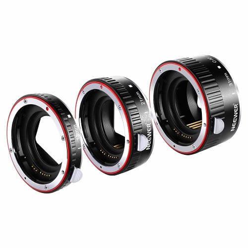 Metal Auto Focus Macro Extension Tube Set For Canon DSLR Camera