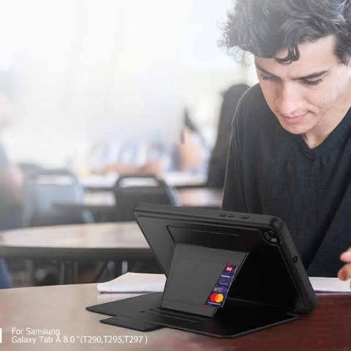 Rugged Full Body Leather Shockproof With Magnetic Stand Pencil Holder Case For Ipad 10.2
