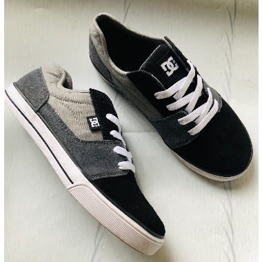 Quality Sturdy Black And Ash Boys Sneakers Unisex Shoes