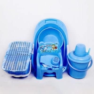 Baby Bath Set - Sky Blue