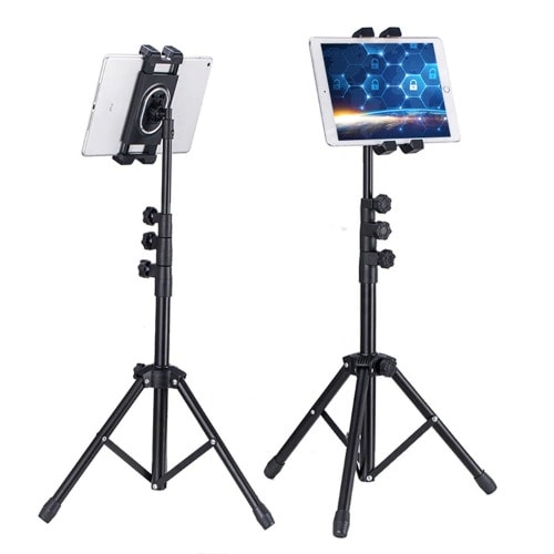 Tripod For Tablets/Mobile Phones With Height Adjustable Legs