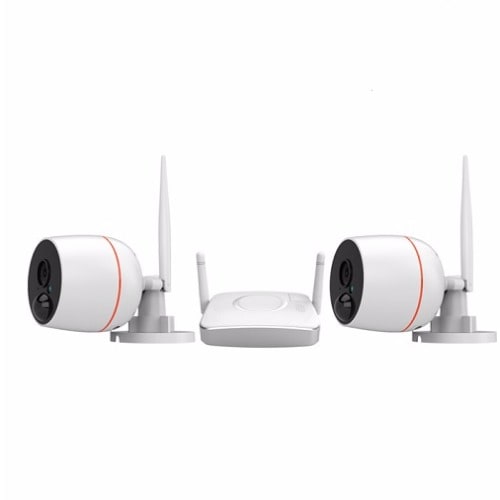 Real-Time 2ch Wireless NVR Kit With Night Vision