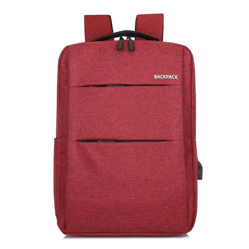 Multiple Compartments Usb Port Laptop Backpack