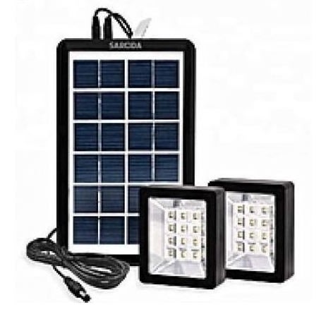 Solar Kit With 2 Bulbs