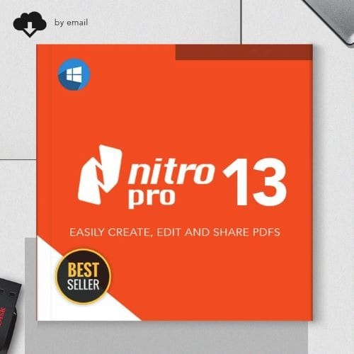 Nitro Professional 13 PDF Reader, Creator, Editor For Windows- Lifetime License