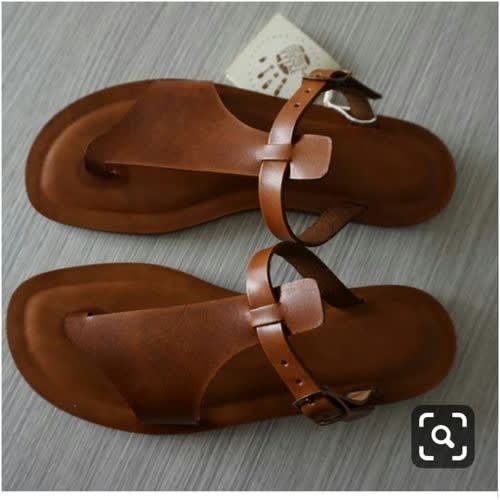 Brown Buckle Female Slips
