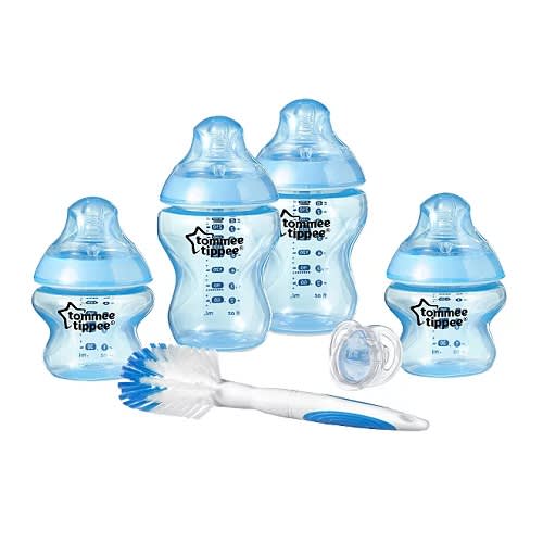 Newborn Decorated Bottle Feeding Starter Set