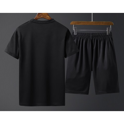 2 In 1 Sport Wear - Short & T-shirt - Black