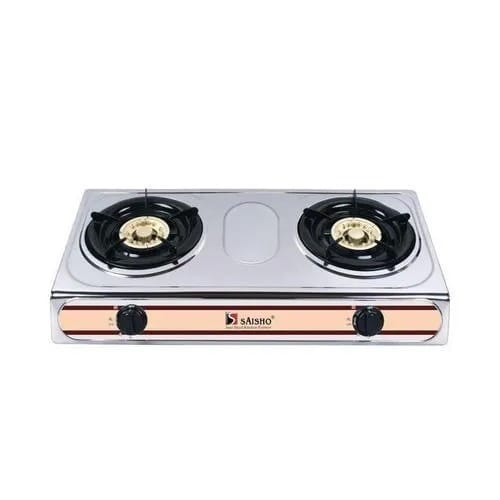 Saisho Double Burner Gas Cooker