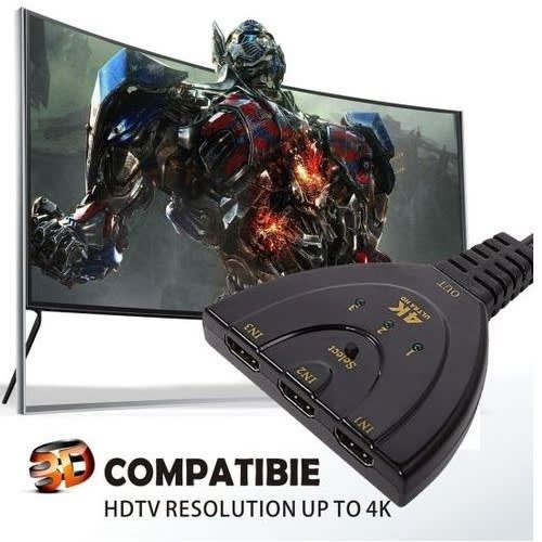 Hdmi Switcher 4k Ultra Hd Hdtv