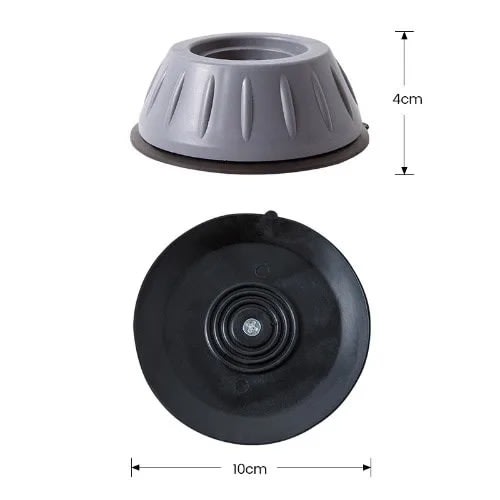 Washing Machine Feet - Anti-slip - Anti-vibration Noise Pad - 4 Pieces 4cm/10cm