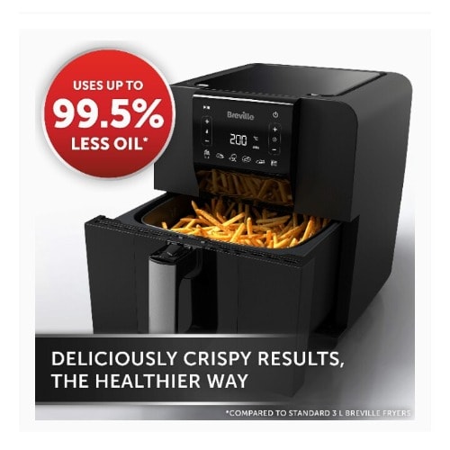 Halo Air 5.5L Digital Air Fryer - 1700W