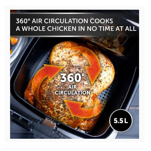 Halo Air 5.5L Digital Air Fryer - 1700W