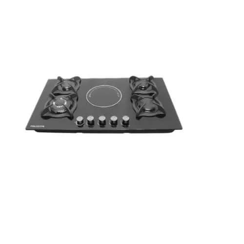 5 burner Cooker hob (4 gas and 1 electric)
