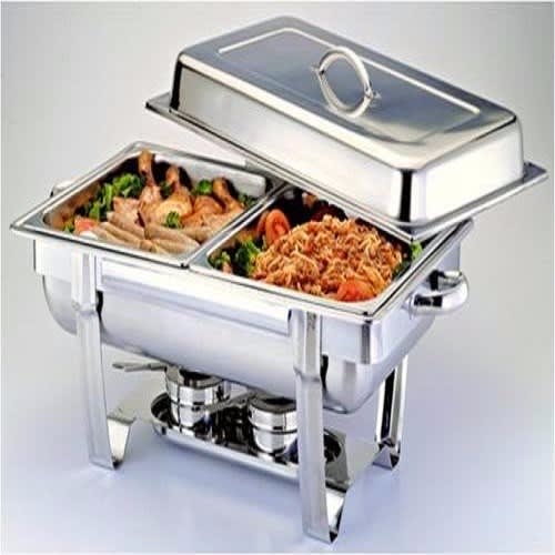Premium Double Chaffing Dish + Free Gift