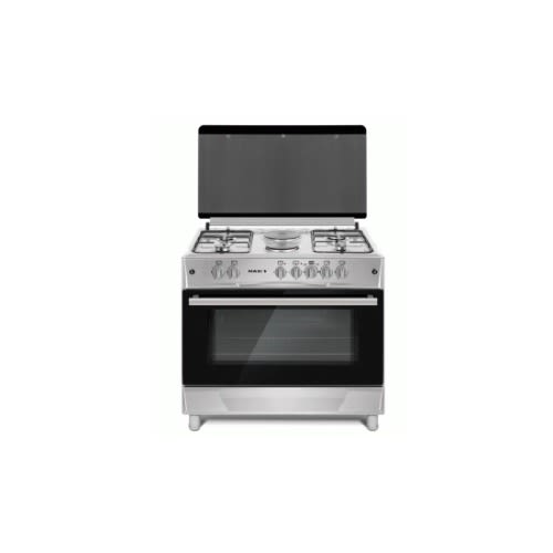 Free Standing - 60*90 - 4 Gas Burners And 2 Electric Burner Inox