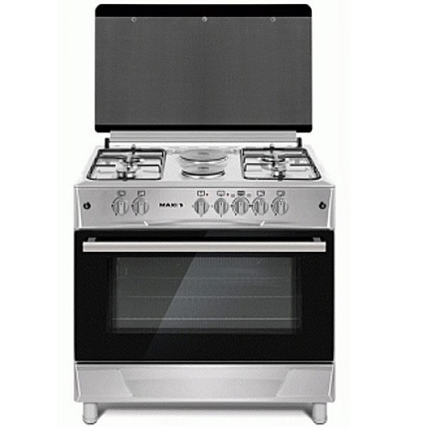 Free Standing - 60*90 - 4 Gas Burners And 2 Electric Burner Inox