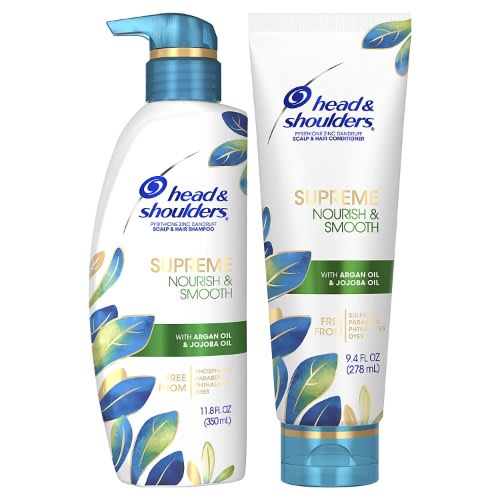 Supreme Nourish & Smooth Shampoo & Conditioner 350ml