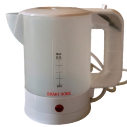 Smart Home Travel Kettle - 0.5L -650W - 2 Free Cups