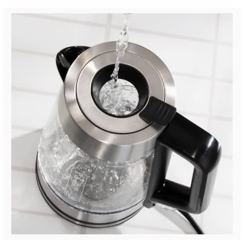 Illuminated Easy-Fill Glass Jug Kettle - 1.7L- 3000W