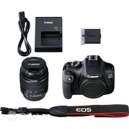Eos 4000d Dslr Camera With 18-55mm Lens