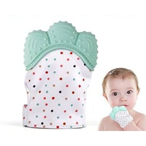 Baby Silicone Teether Pacifier Mitten