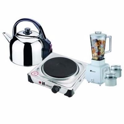Electric Cooker + Electric Kettle +blender Bundle