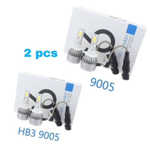 2Units Headlights 9005