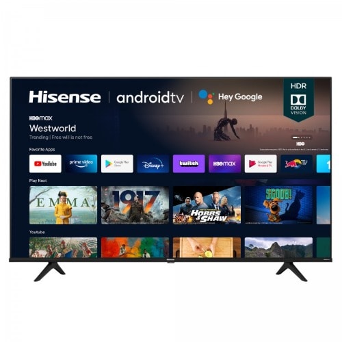65” UHD 4k Smart Tv With Free Bracket - 65a6g