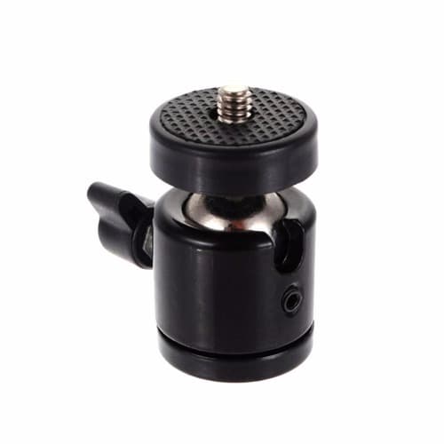 Mini 360° - Swivel Ball Head 1/4" - Screw Mount for DSLR Camera Tripod Ball Head
