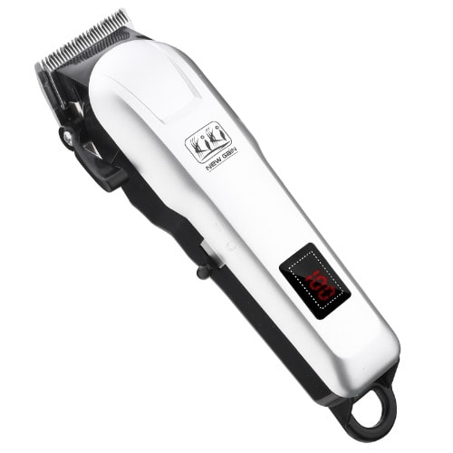 Professional Cordless Hair Clipper Set - Silver