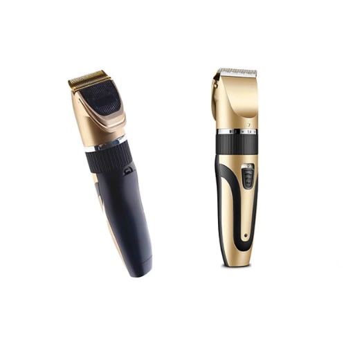 Rechargeable Hair Clipper With Multiple Trimmers - Gold - EHC-01
