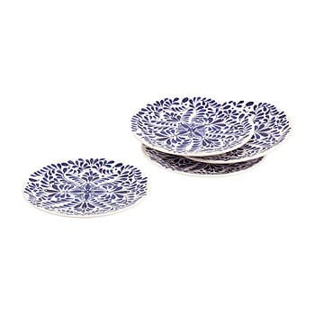 Tabletops Gallery 16-piece Carmine Dinnerware Set