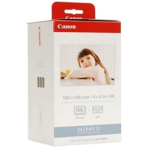 Selphy Kp-108in Ink / Photo Paper Set