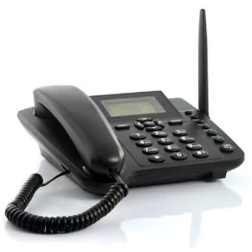 Desktop Phone With Fm Radio - Supports All Gsm Network Sim