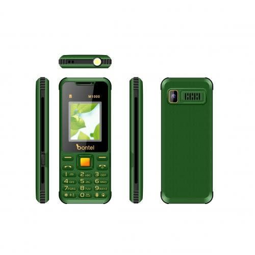 M1000-2.4" Colorful Screen - 3000mAh - Big Torch Light - Green