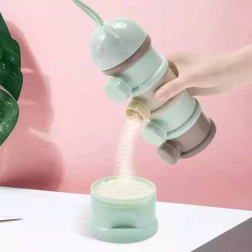 Multi-purpose Baby Milk + Cereal Dispenser - 50ml - 4 Layers